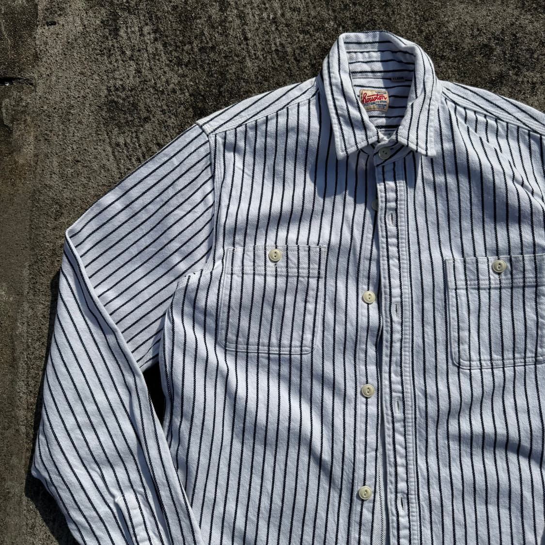 [XL] Houston 휴스톤 히코리 스트라이프 데님 셔츠 상품이미지3