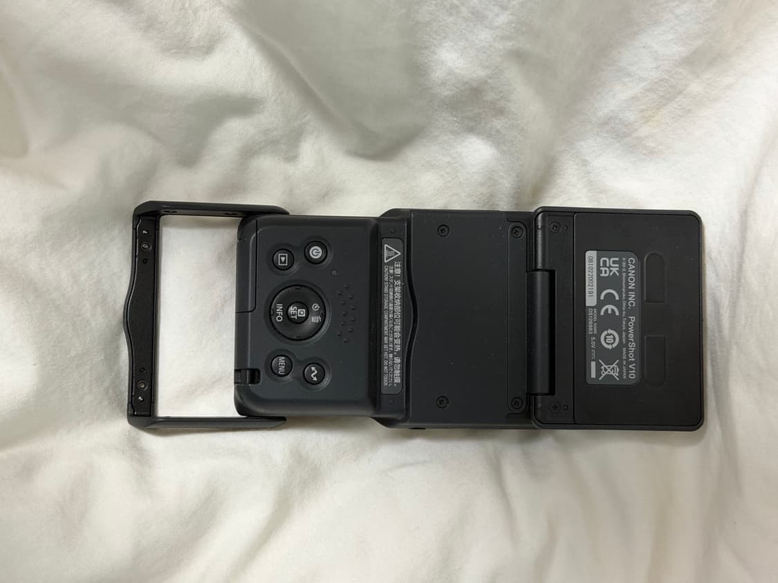 캐논 파워샷 V10 브이로그 카메라 - 블랙 상품이미지3