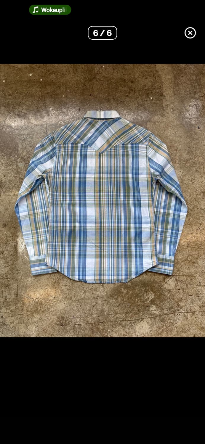 리바이스 화이트탭 웨스턴셔츠 상품이미지4