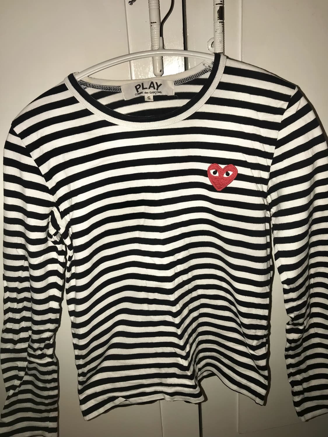 꼼데가르송 스트라이프 롱슬리브 티셔츠 s 상품이미지2