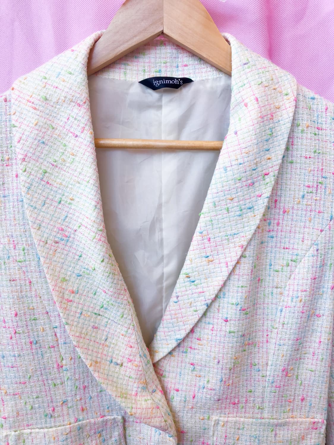 jpn 캔디 트위드 셋업 상품이미지4