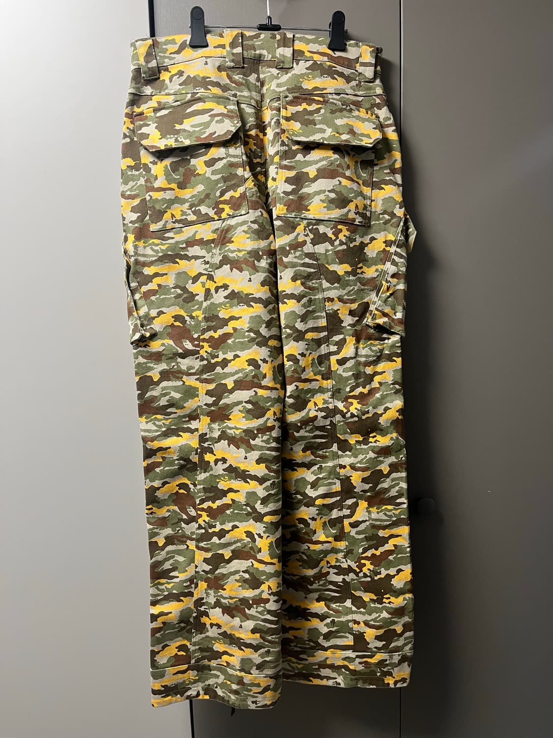 노우웨이브 유니섹스 빅 포켓 카고 팬츠 CAMO, S사이즈 상품이미지2