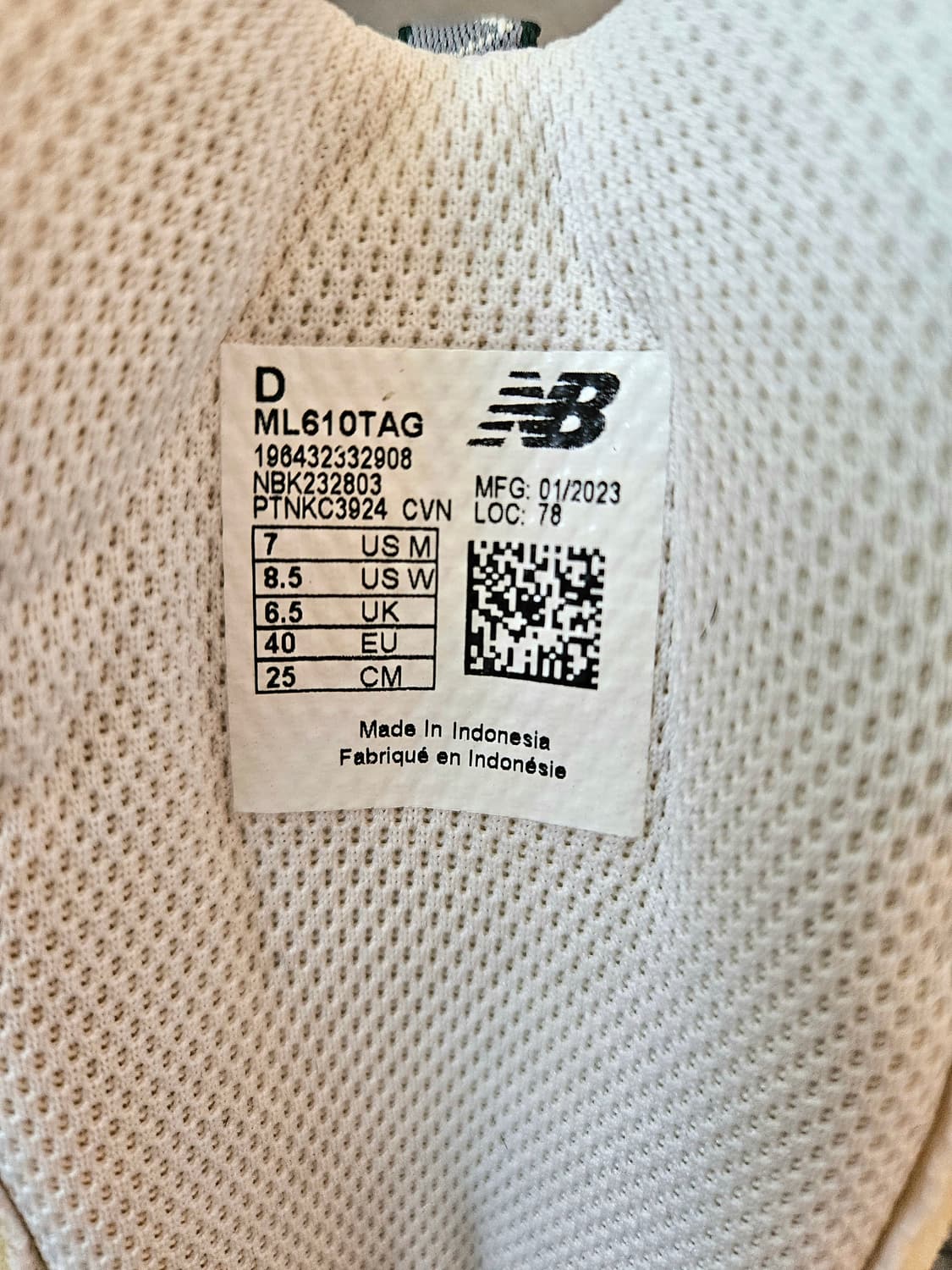 뉴발란스 610 250 상품이미지6