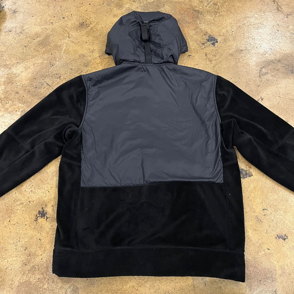 [정품/L] 뉴에라 블랙 아노락 후드 패딩 점퍼 b18 상품이미지4
