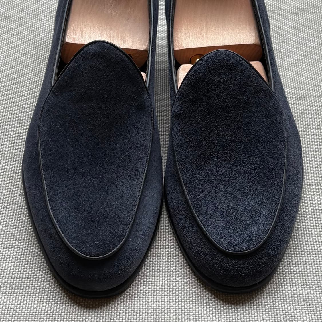 [260] 새제품 Berwick 4950 벨지안 네이비 스웨이드 로퍼 상품이미지2