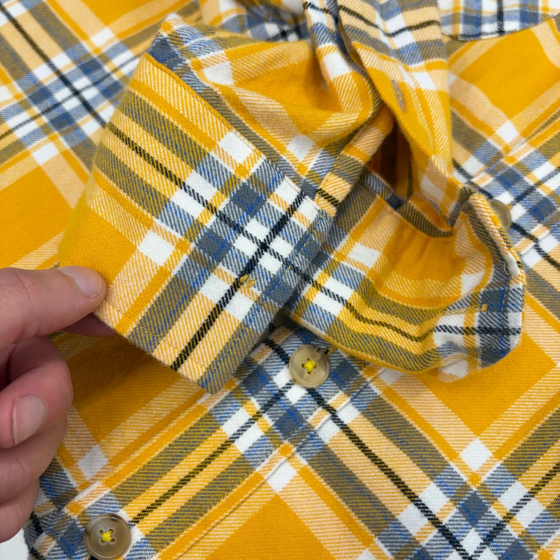 피어 오브 갓 빈티지 플란넬 체크 셔츠 2XL 상품이미지10