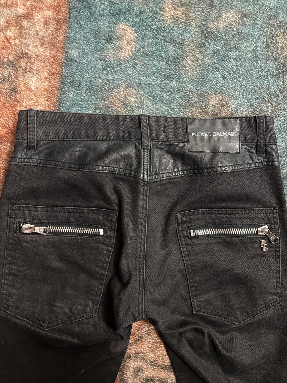 TTF✳️발망 레더 패널 바이커진 상품이미지4