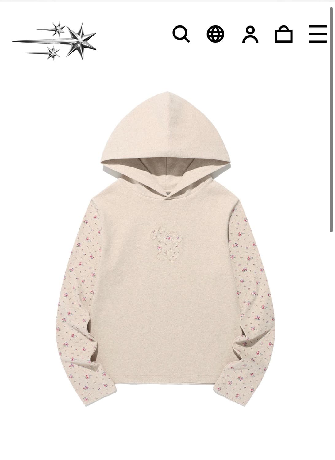 나이스고스트클럽 상의 bunnybear doll hoodie 상품이미지1