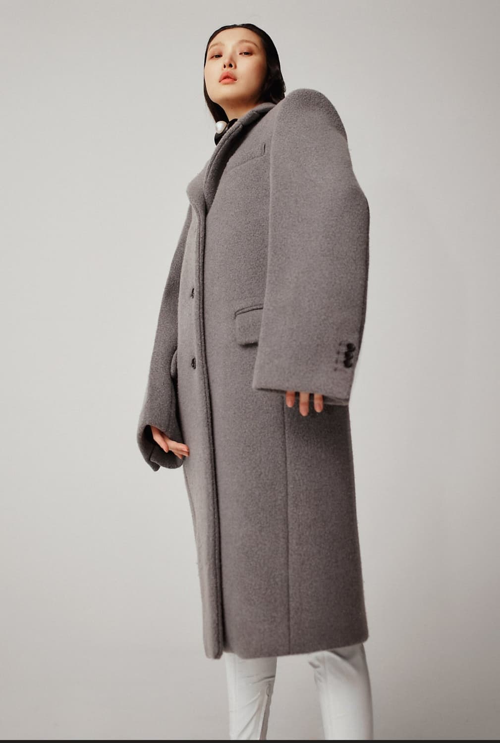 웰던 오버사이즈 코트 L 상품이미지6