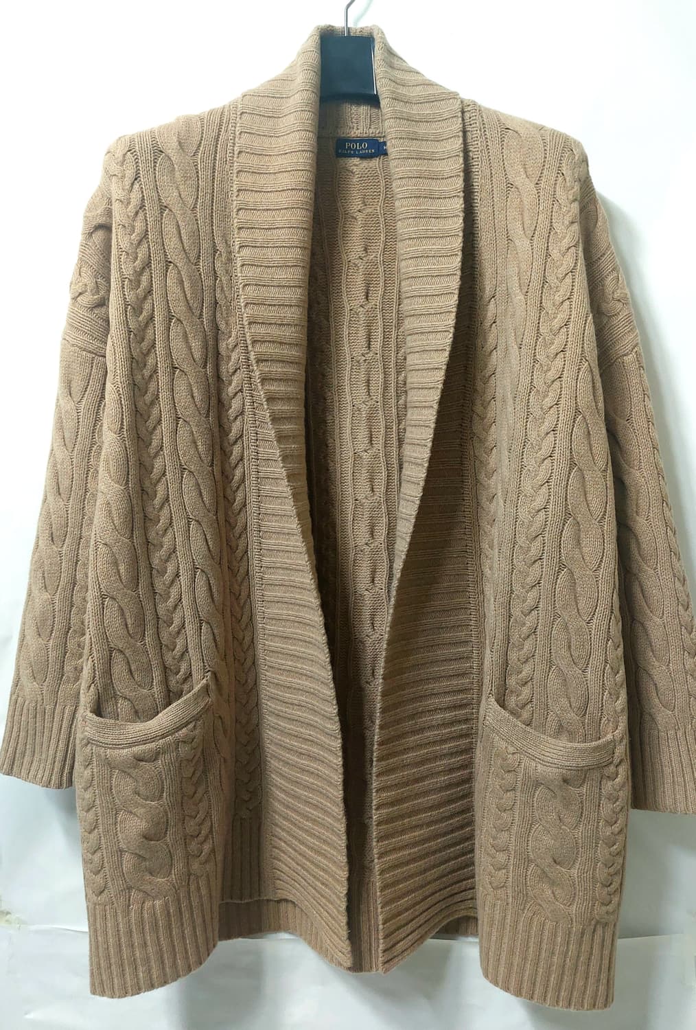 폴로 랄프로렌 캐시미어 메리노울 롱 가디건 105 상품이미지4