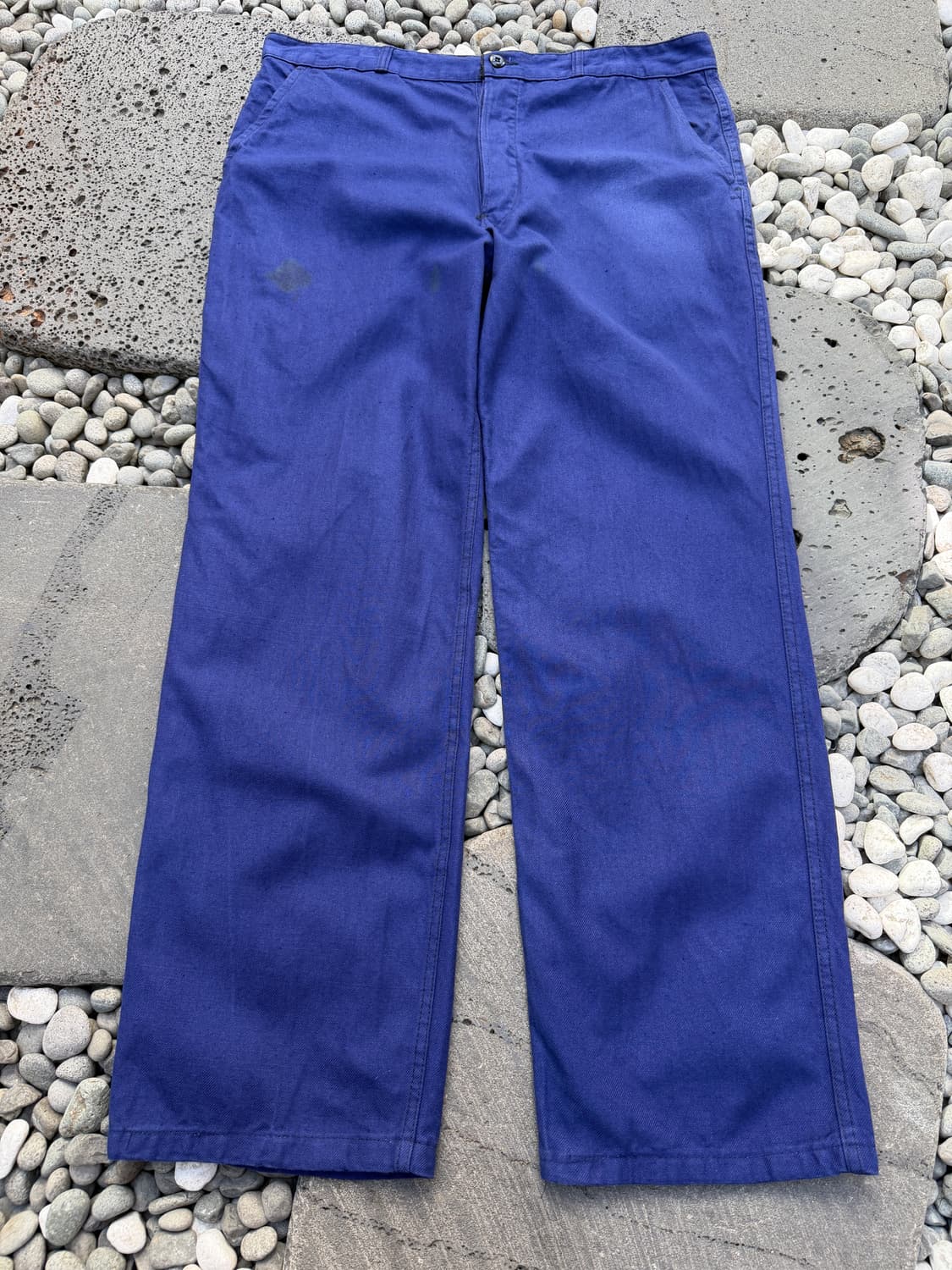 1970s Le Mont Carmel INK BLUE 프렌치워크팬츠 상품이미지1