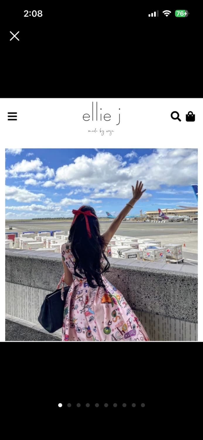 엘리제이 파리 원피스 새상품 상품이미지1