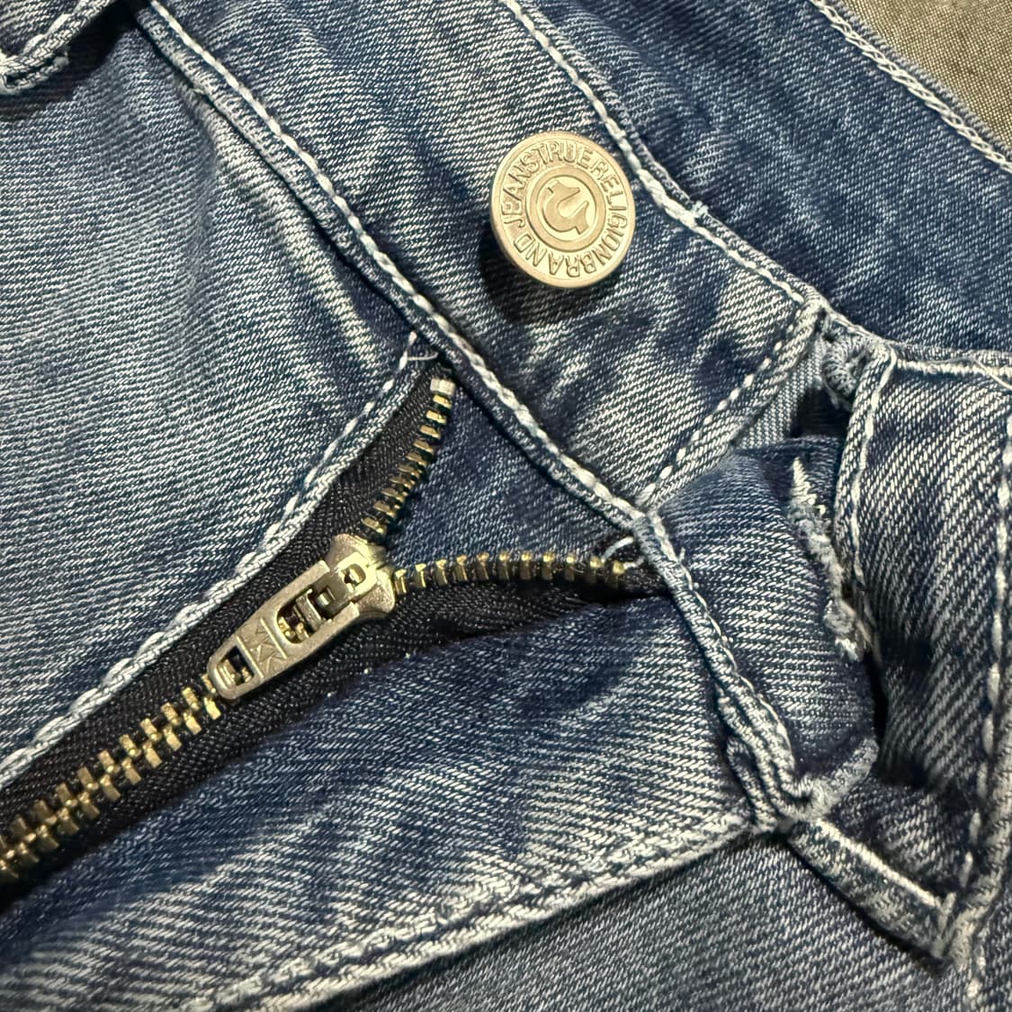 Straight Leg Denim Pants 상품이미지4