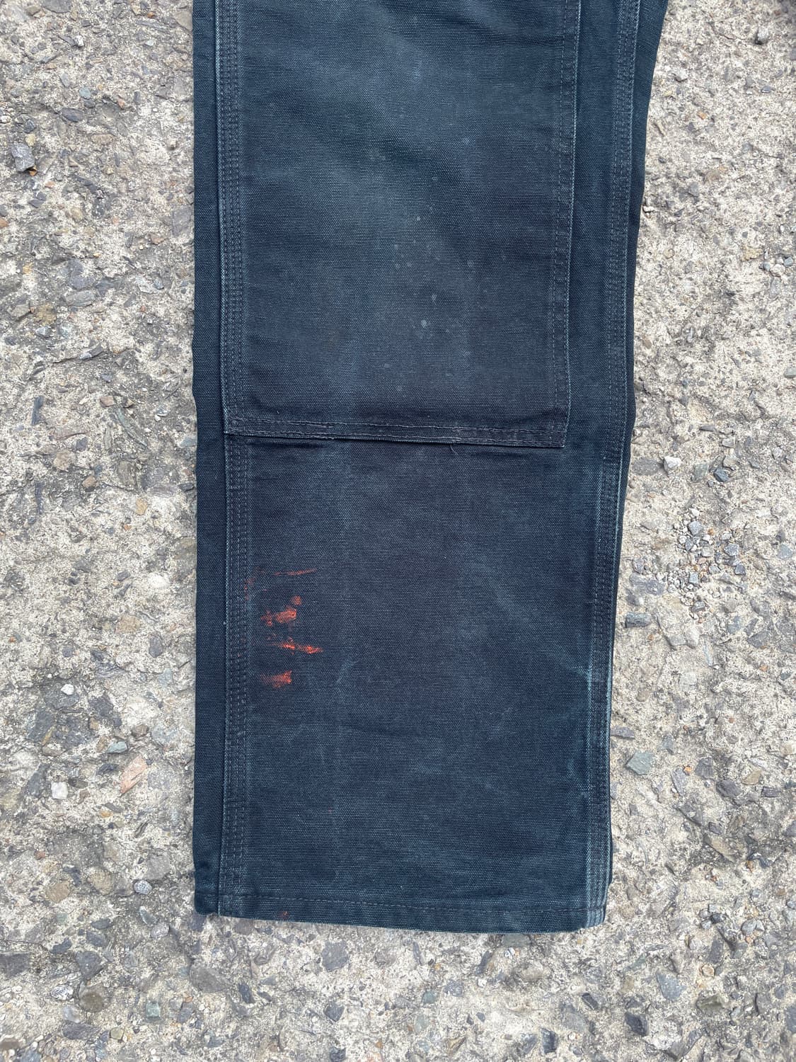 칼하트 더블니 b01 블랙 상품이미지5