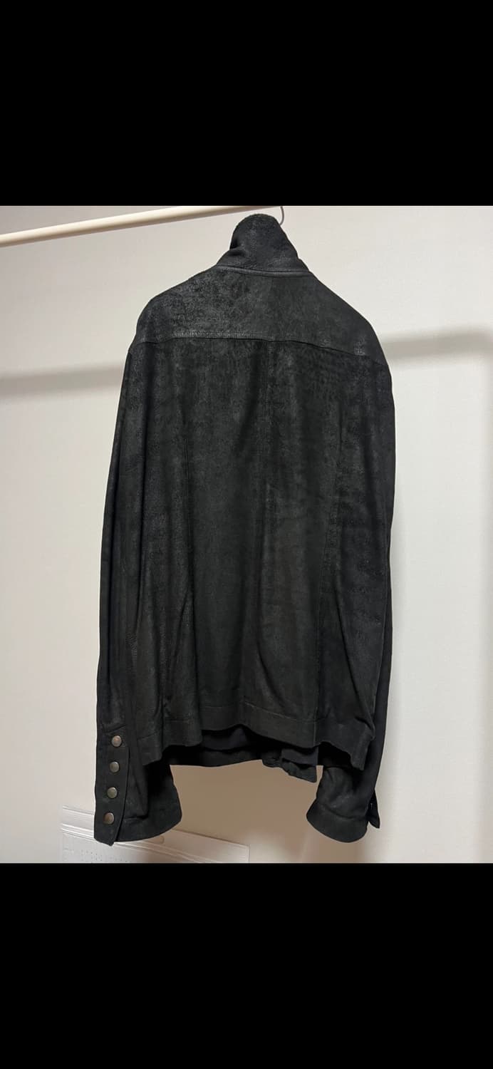 릭 오웬스 바우하우스 레더 자켓 52 사이즈 몰리노 상품이미지2