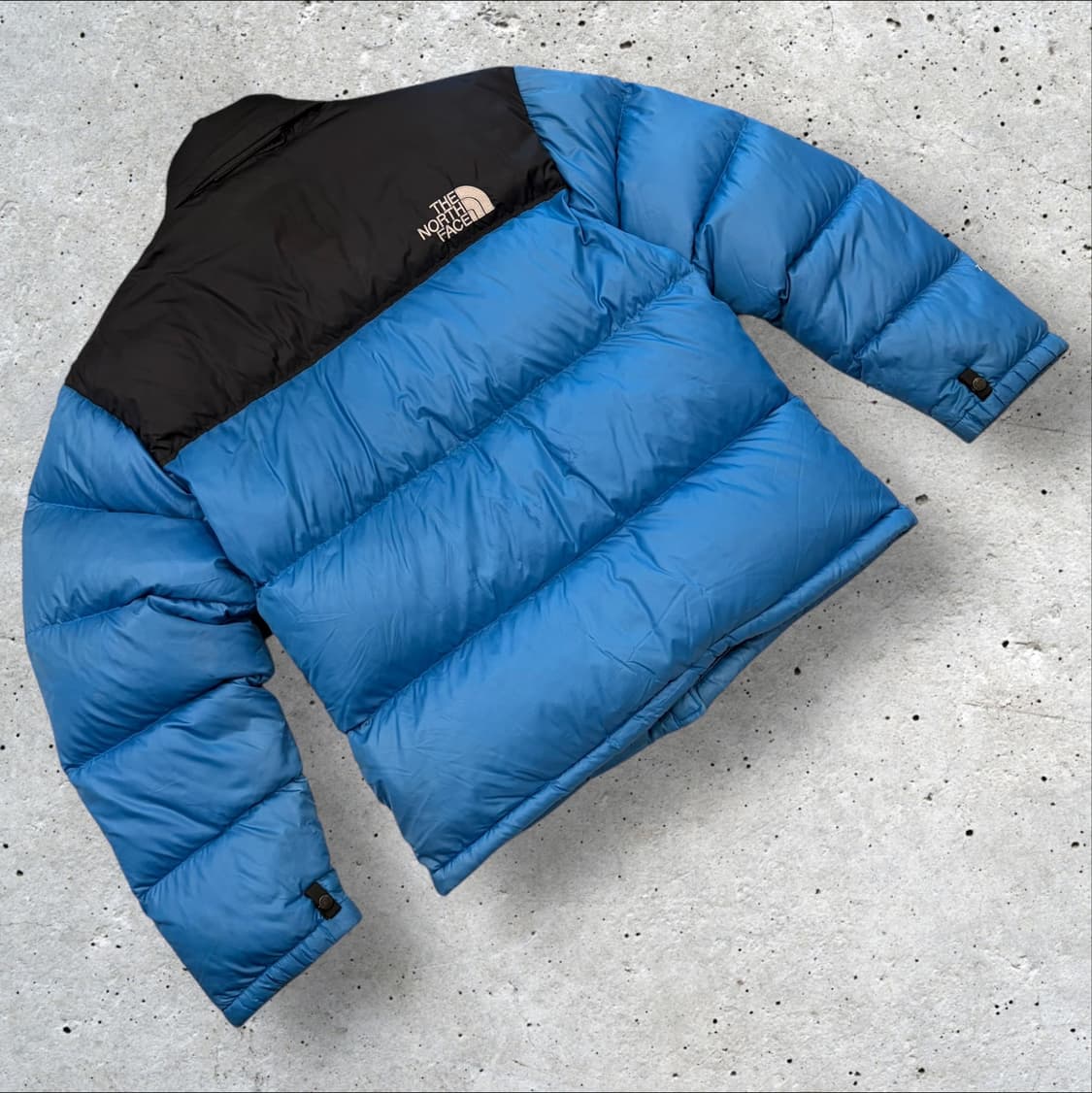 [95] 노스페이스 눕시 700 구스 다운 파란색 패딩 B801 상품이미지2