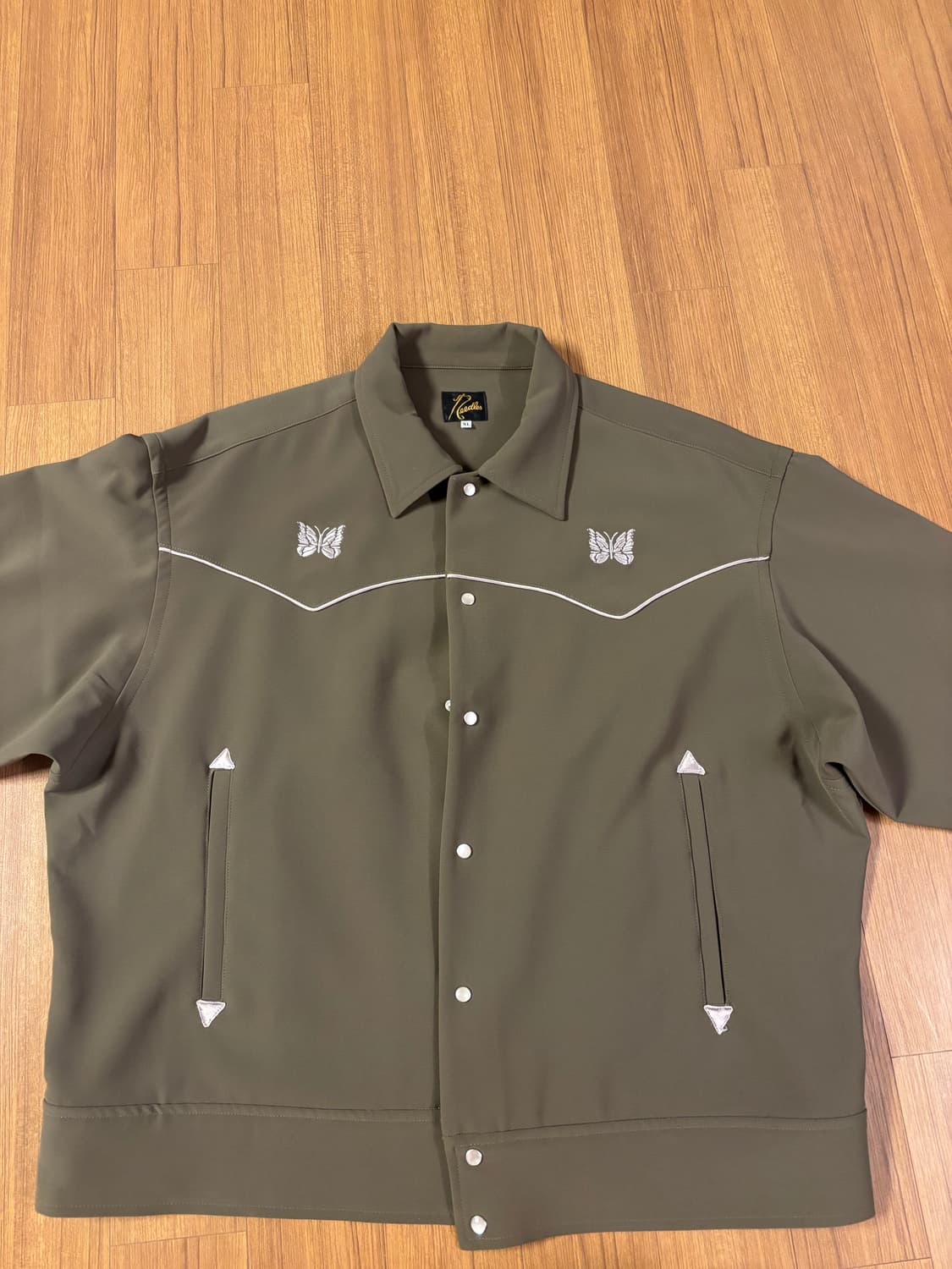 니들스 카우보이자켓 올리브 xl 상품이미지2