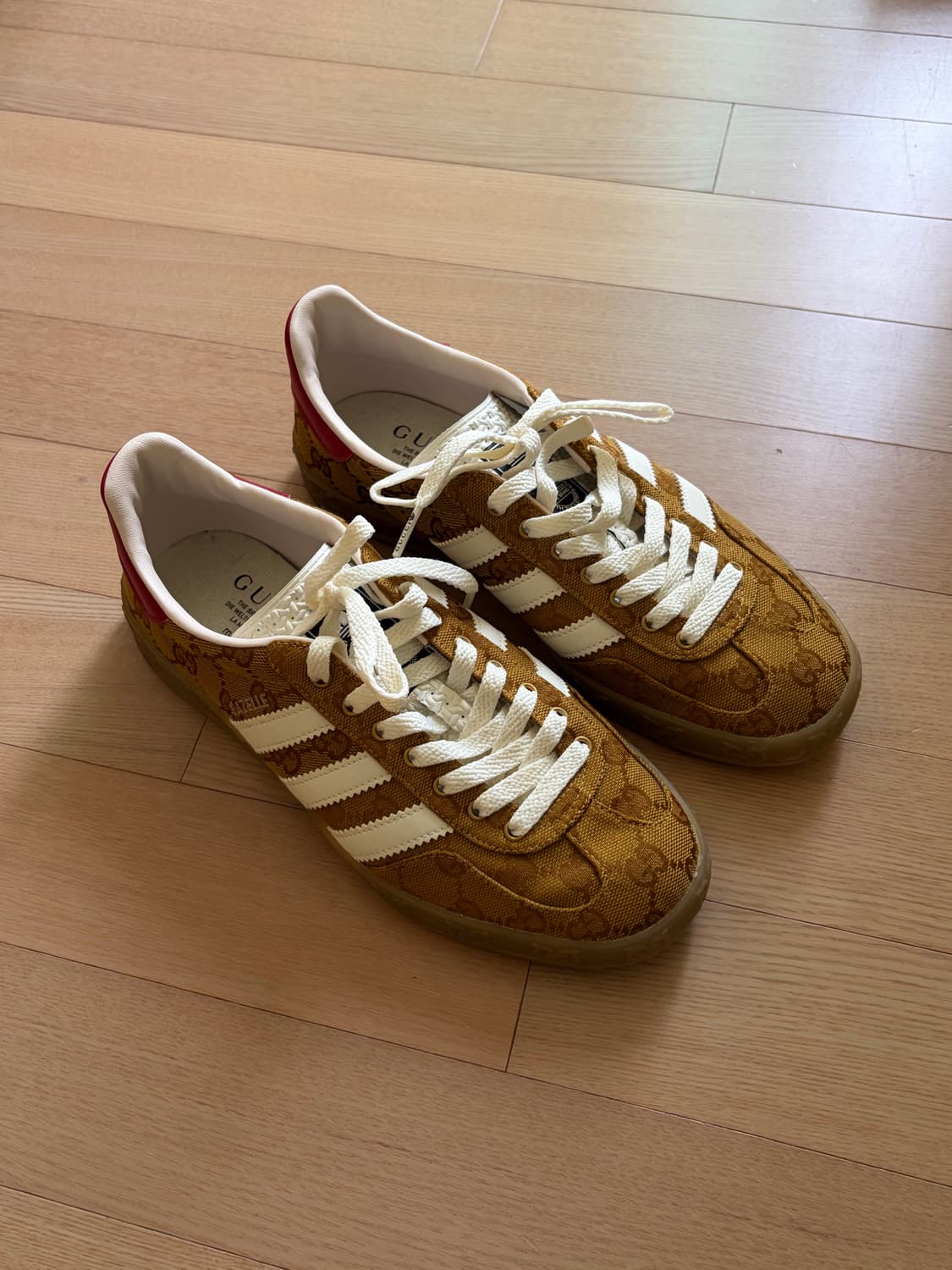 구찌 아디다스 가젤 콜라보 UK6 245 상품이미지1