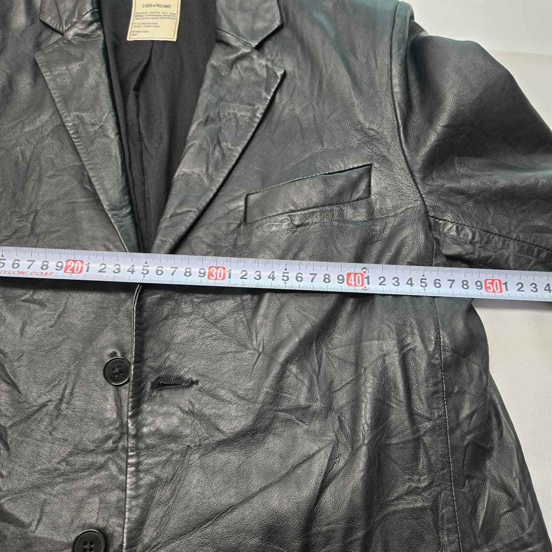 0189 쟈딕앤볼테르 양가죽 블레이저 자켓 xs 상품이미지7