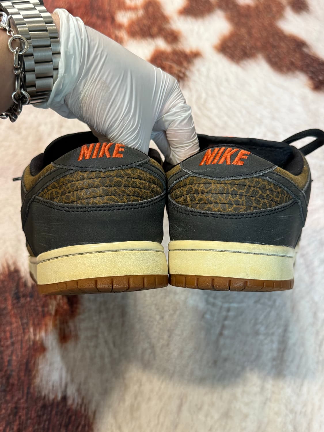 나이키 Nike SB 덩크 로우 지라프 브라운 265mm  상품이미지4