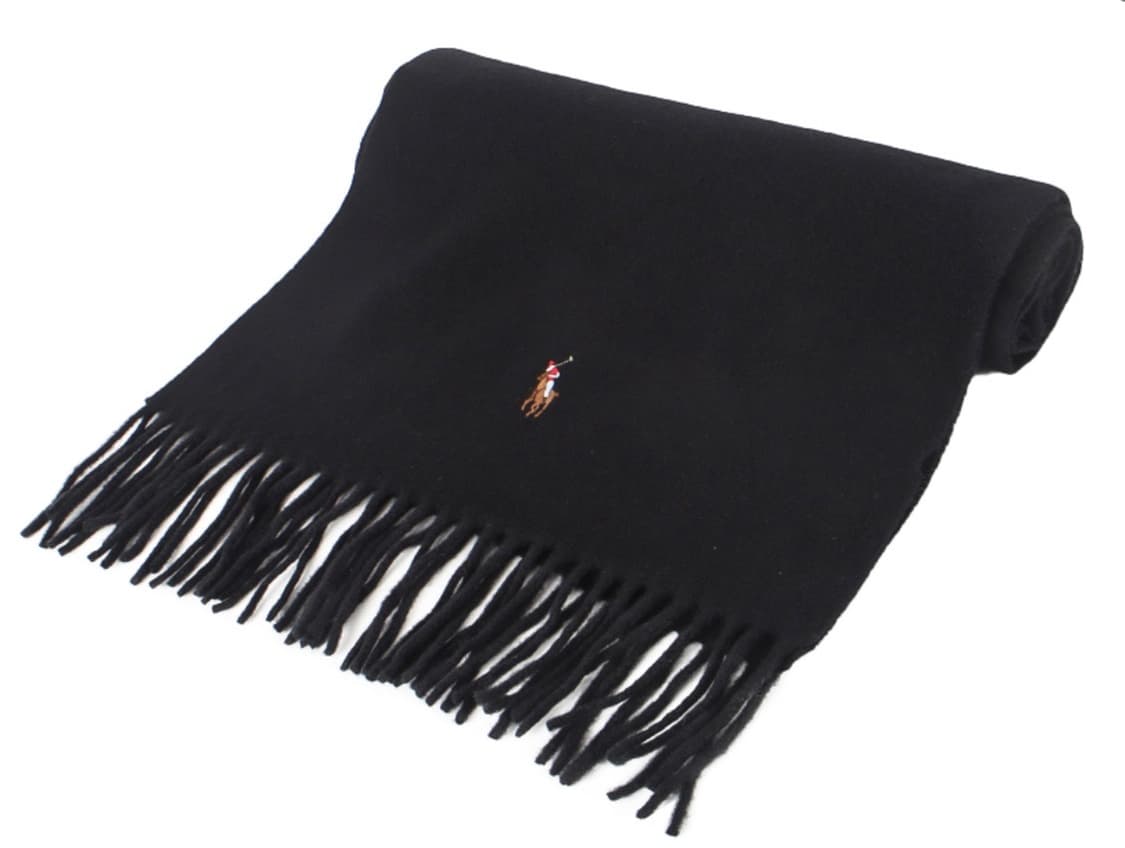 폴로 머플러 블랙 상품이미지3