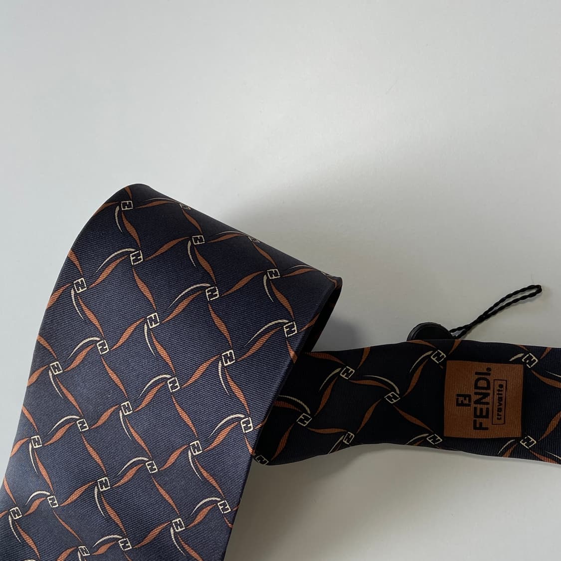 펜디 (FENDI) FF 모노그램 정품 명품 넥타이 상품이미지5