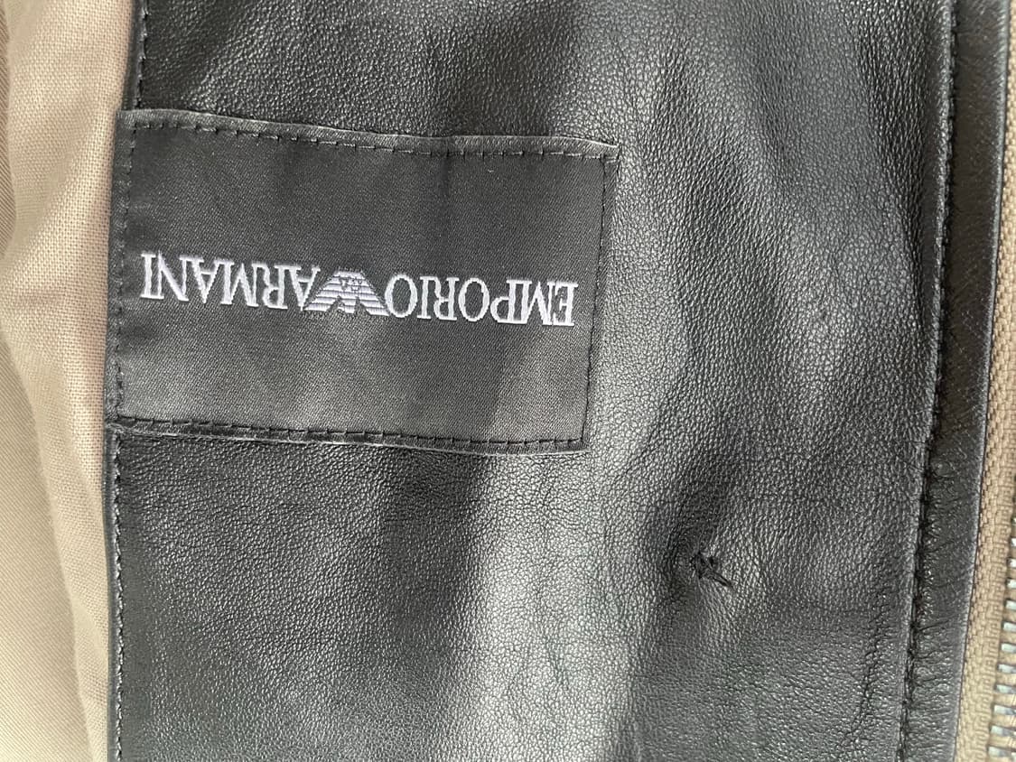 엠포리오 아르마니 양가죽 롱자켓 상품이미지4