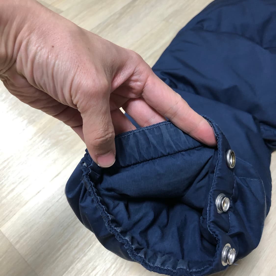 (XXL) 폴로 랄프로렌 POLO 덕다운 후드 디테쳐블 네이비 푸퍼 패딩 상품이미지2