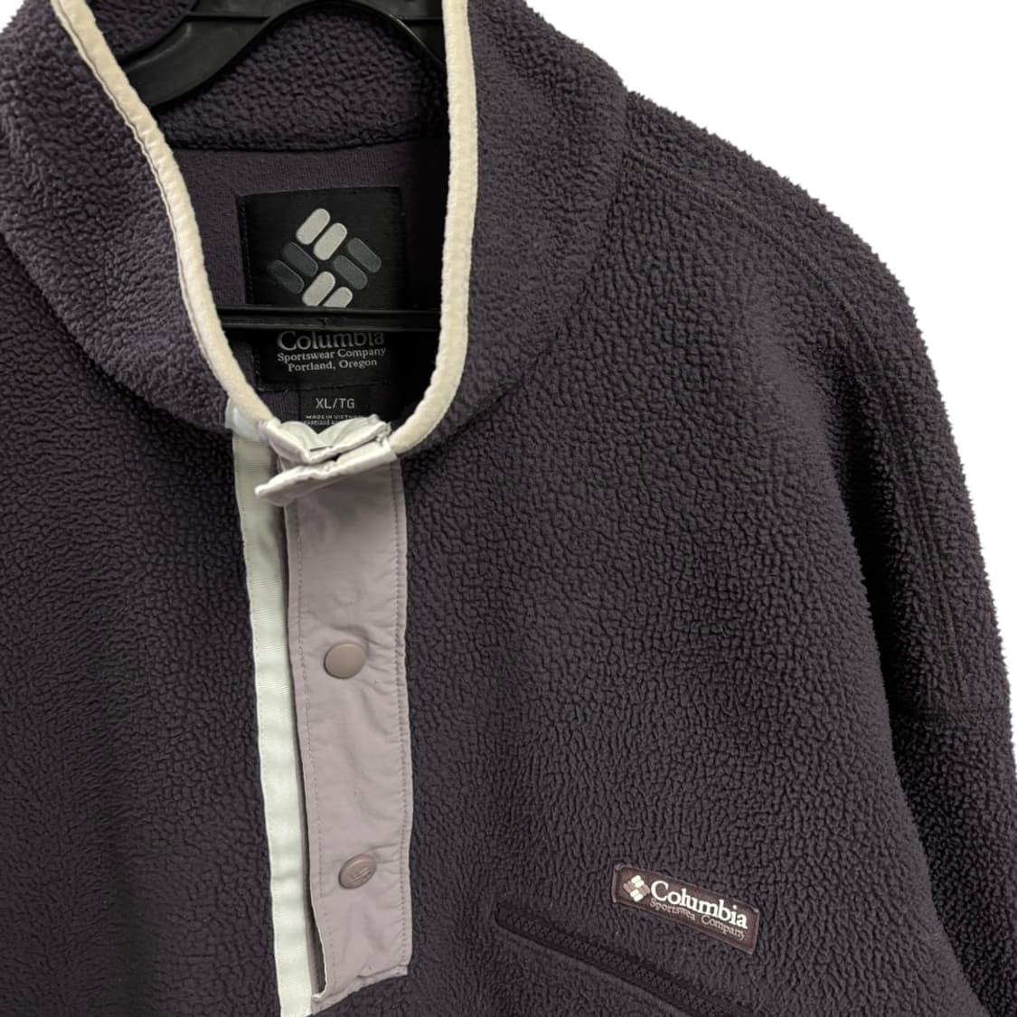 콜롬비아 후리스 아노락 점퍼 상품이미지3