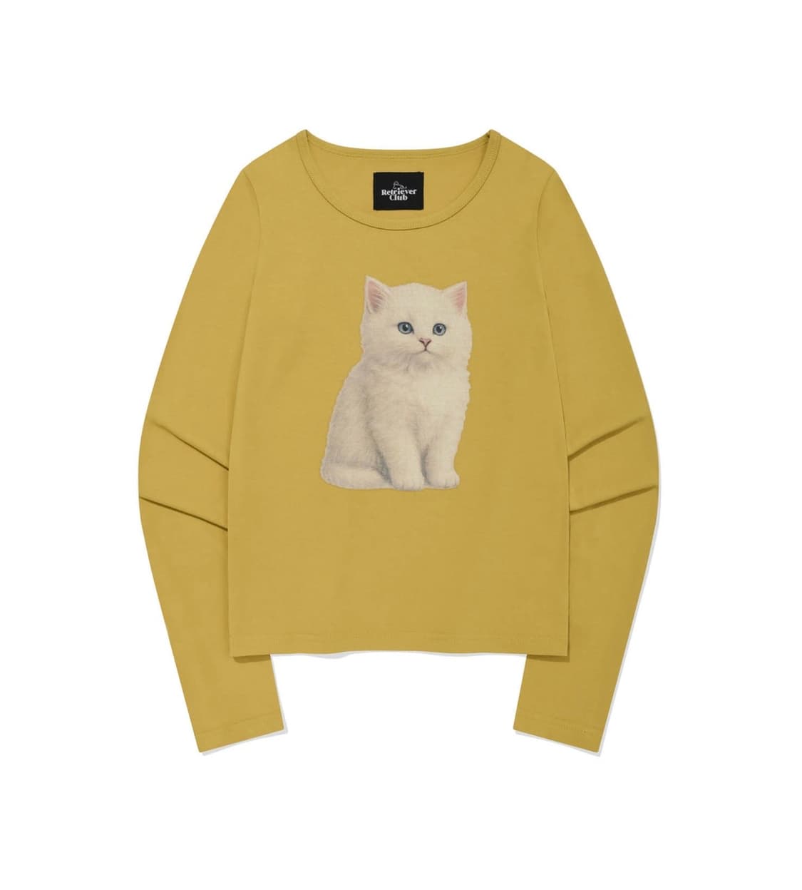 리트리버클럽 CAT SLIM LONG SLEEVE 고양이 롱슬리브 상품이미지1