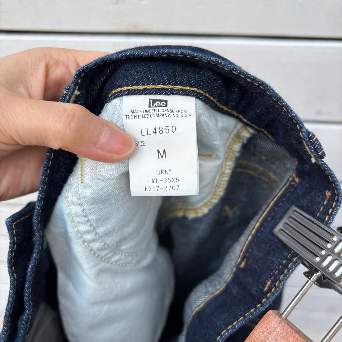 Lee 리 버튼 데님 스커트 상품이미지6