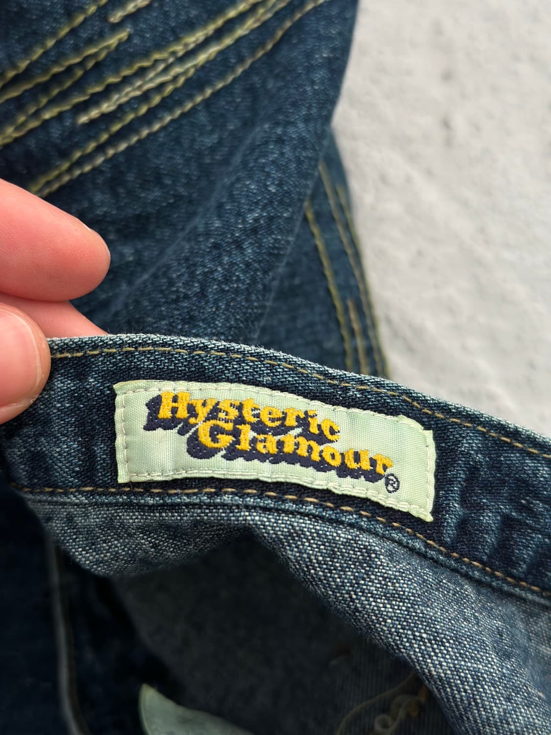 히스테릭글래머 데님 롱스커트 상품이미지4