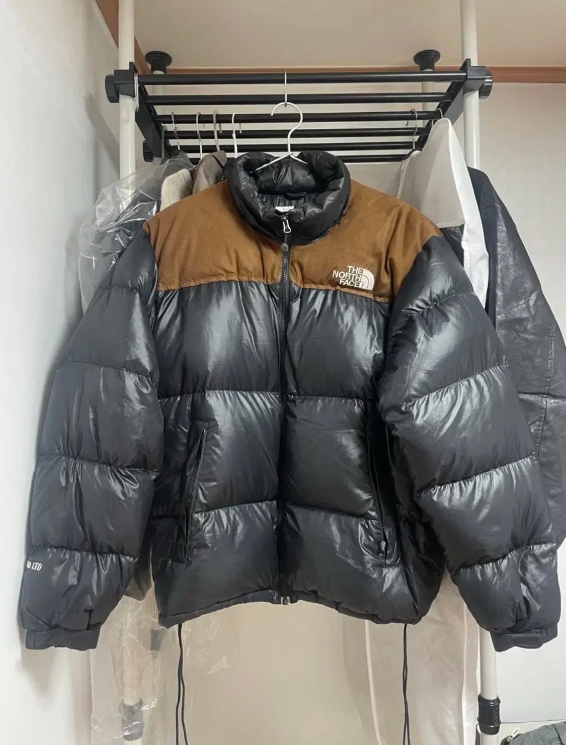 노스페이스 스웨이드 눕시 LTD(한정판) 블랙/브라운 (100) 상품이미지1