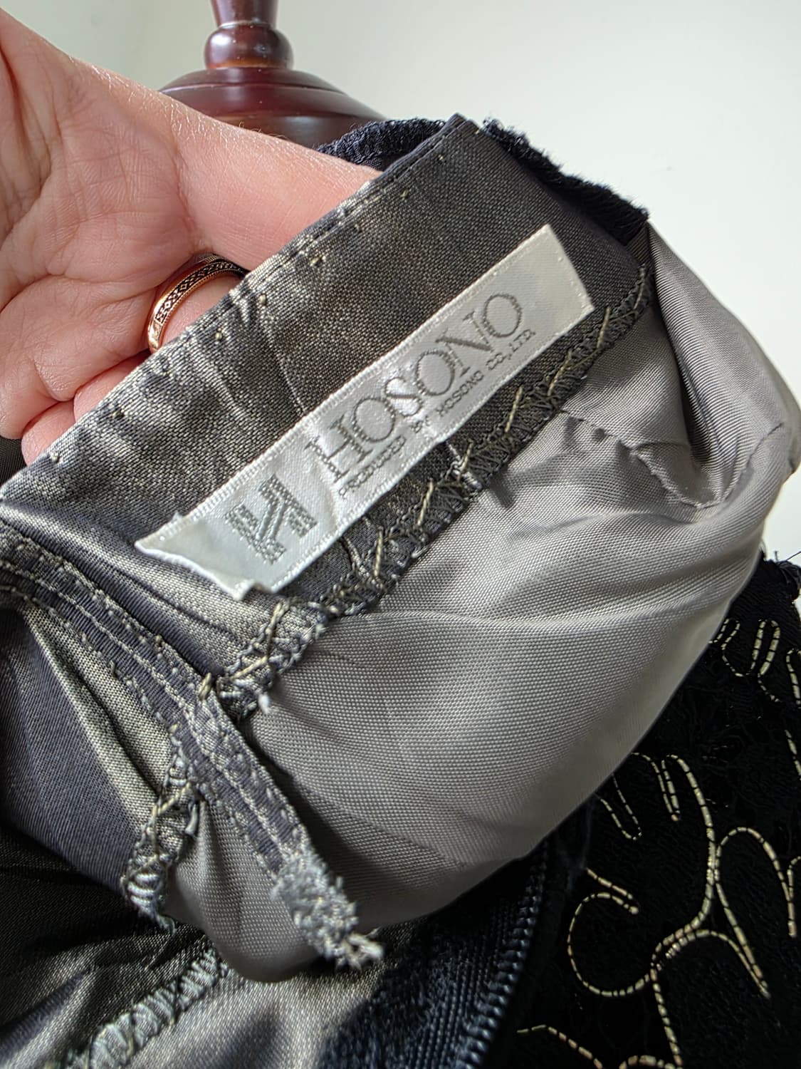 시퀸 시스루 레이스 원피스 상품이미지4