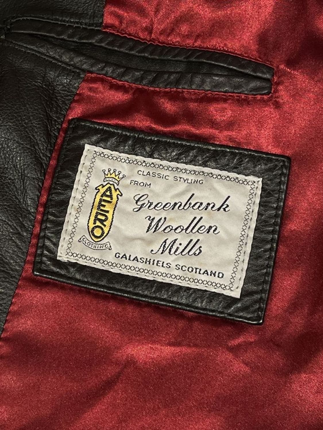 에어로 레더 자켓 상품이미지8