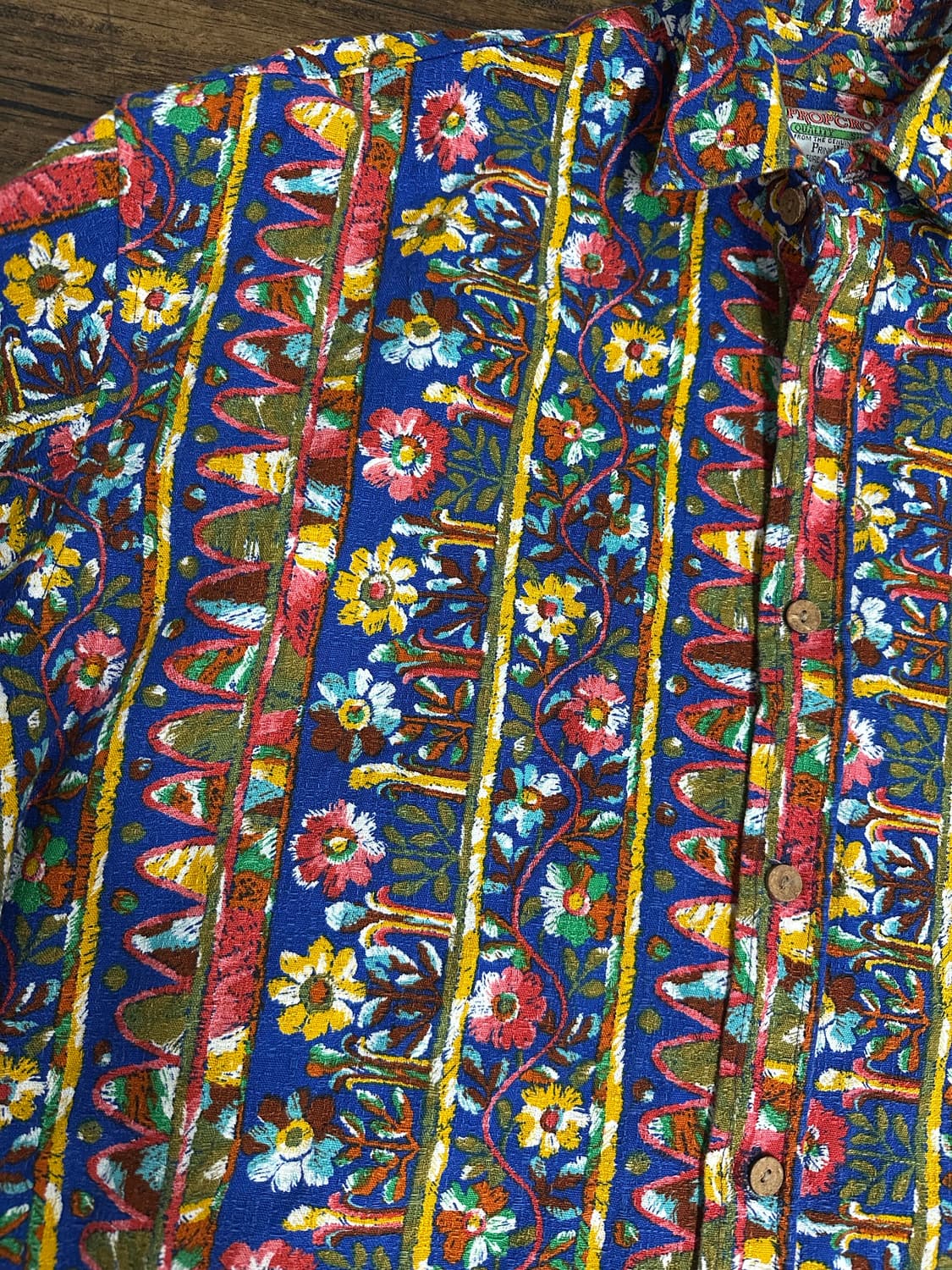 Prop Crop 빈티지 패턴 셔츠남방 XL-XXL 상품이미지2