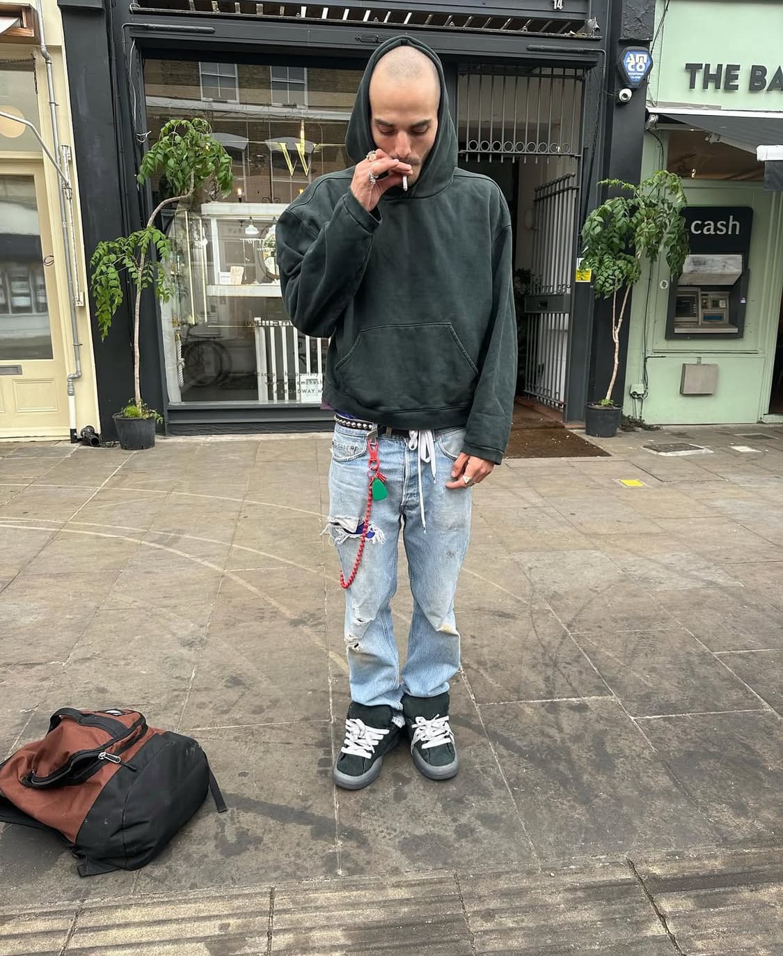 (새상품)캐피탈 볼 월렛체인 블랙 상품이미지2