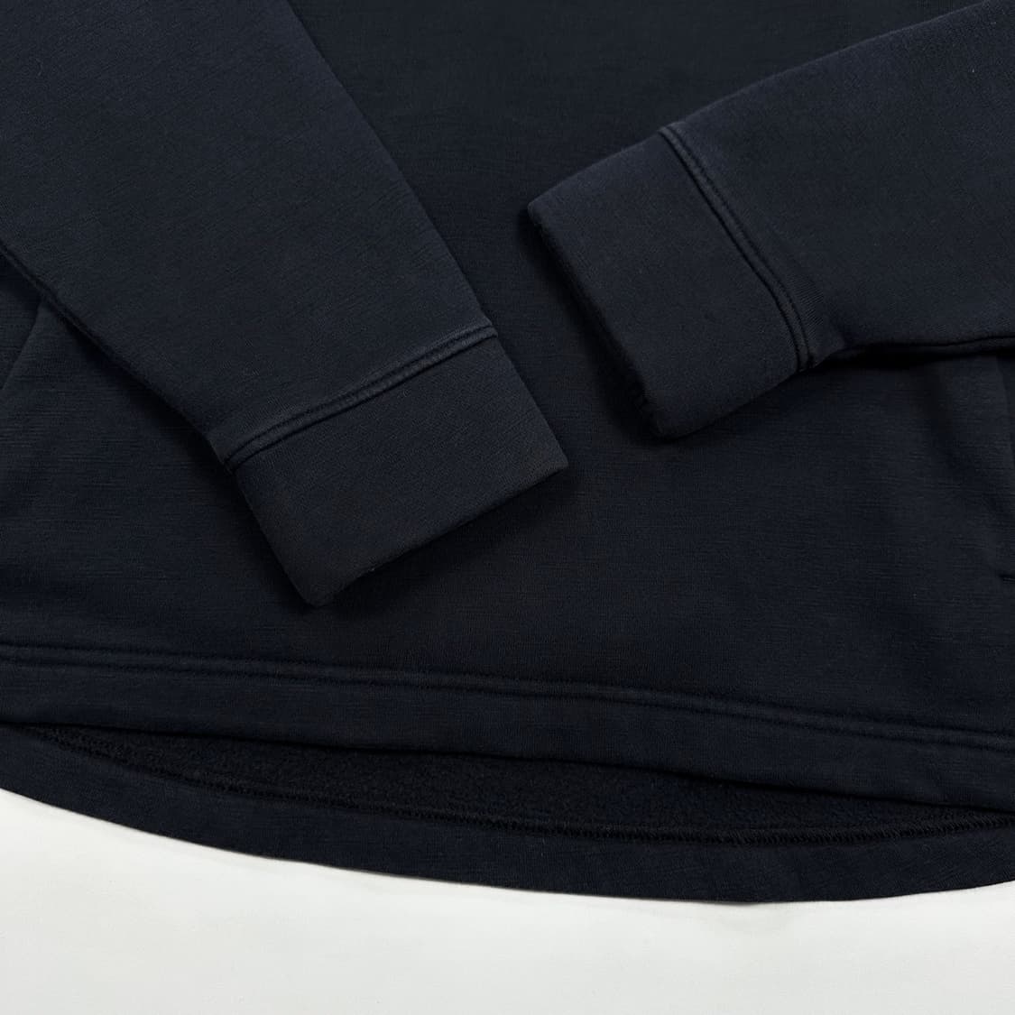 언더아머 로고 트레이닝 블랙 후드티 (XL) 상품이미지4