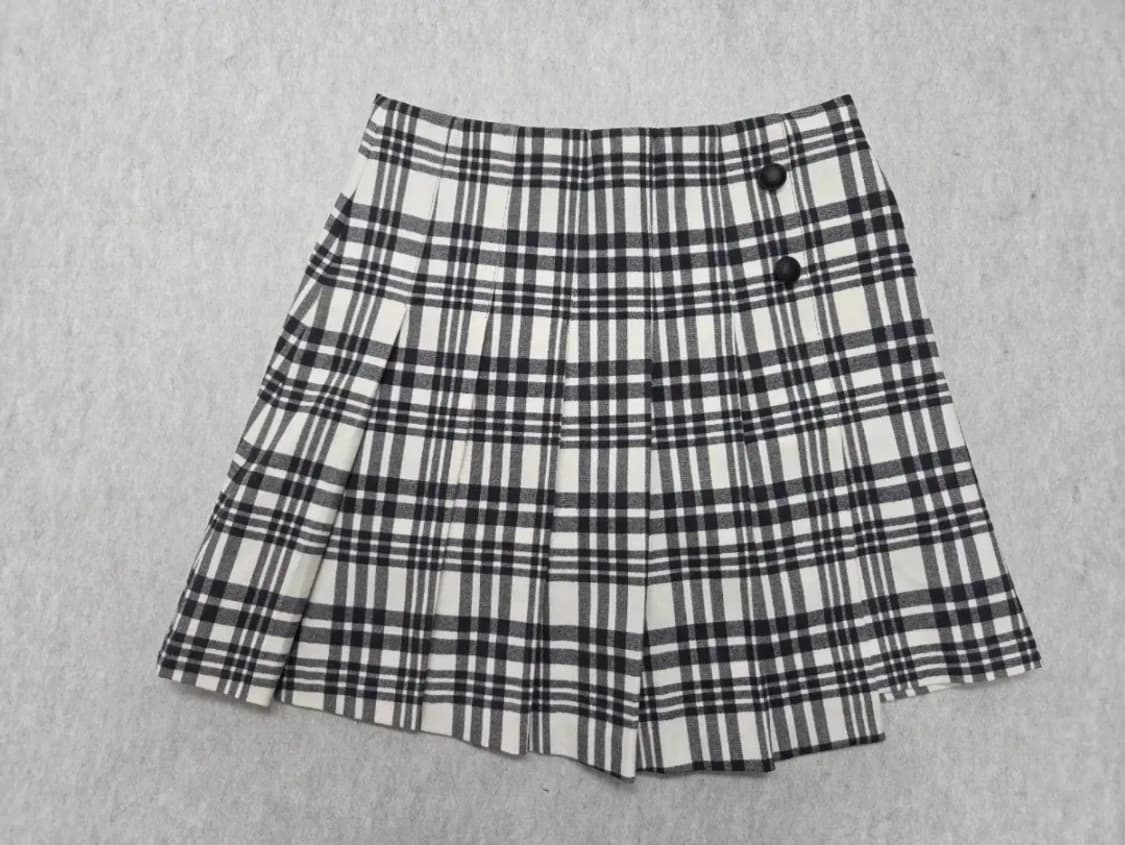 여성 70 캘러웨이 골프웨어 체크패턴 스커트 상품이미지3