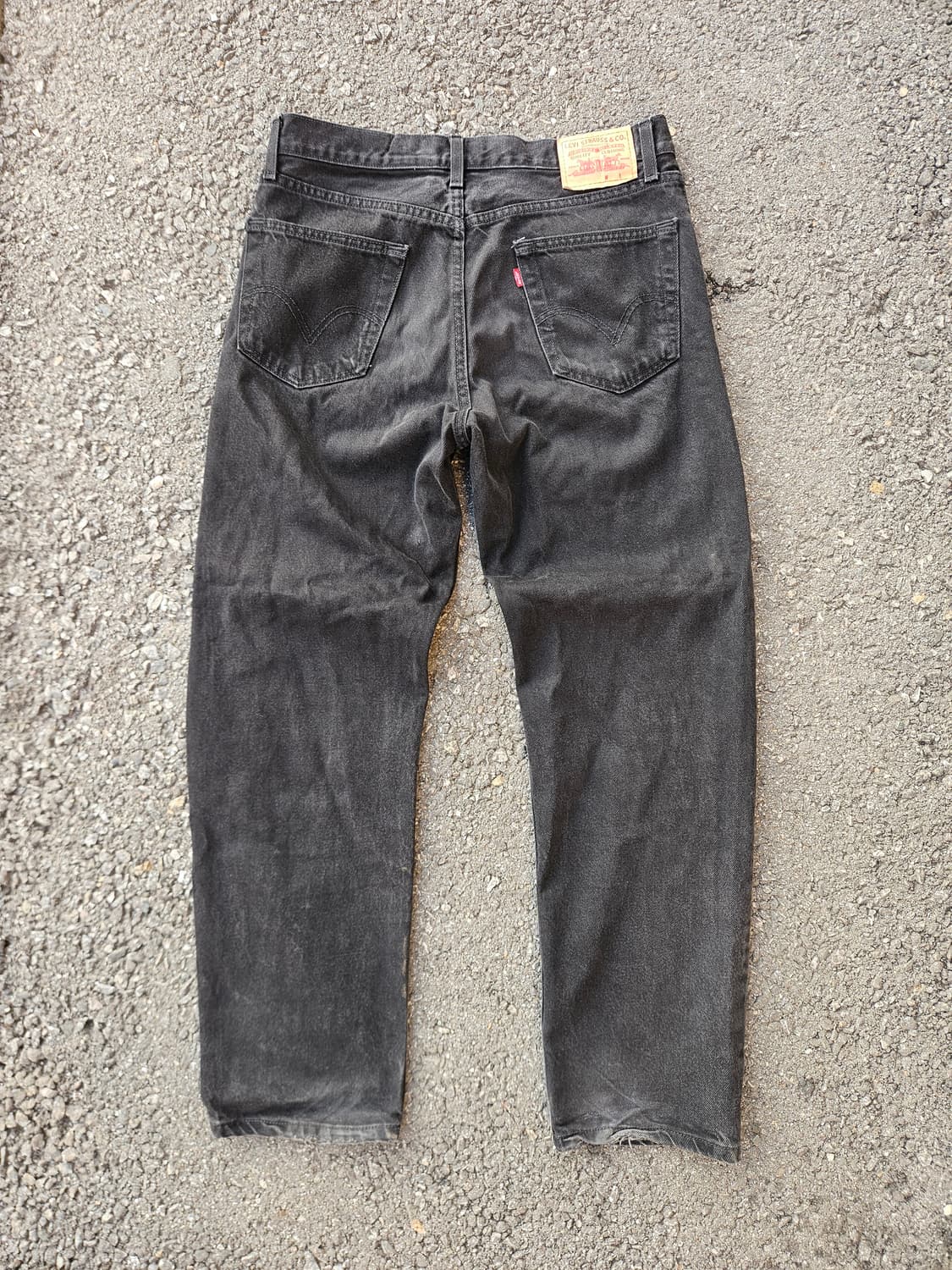 리바이스 550 흑청 데님 34/32 상품이미지2