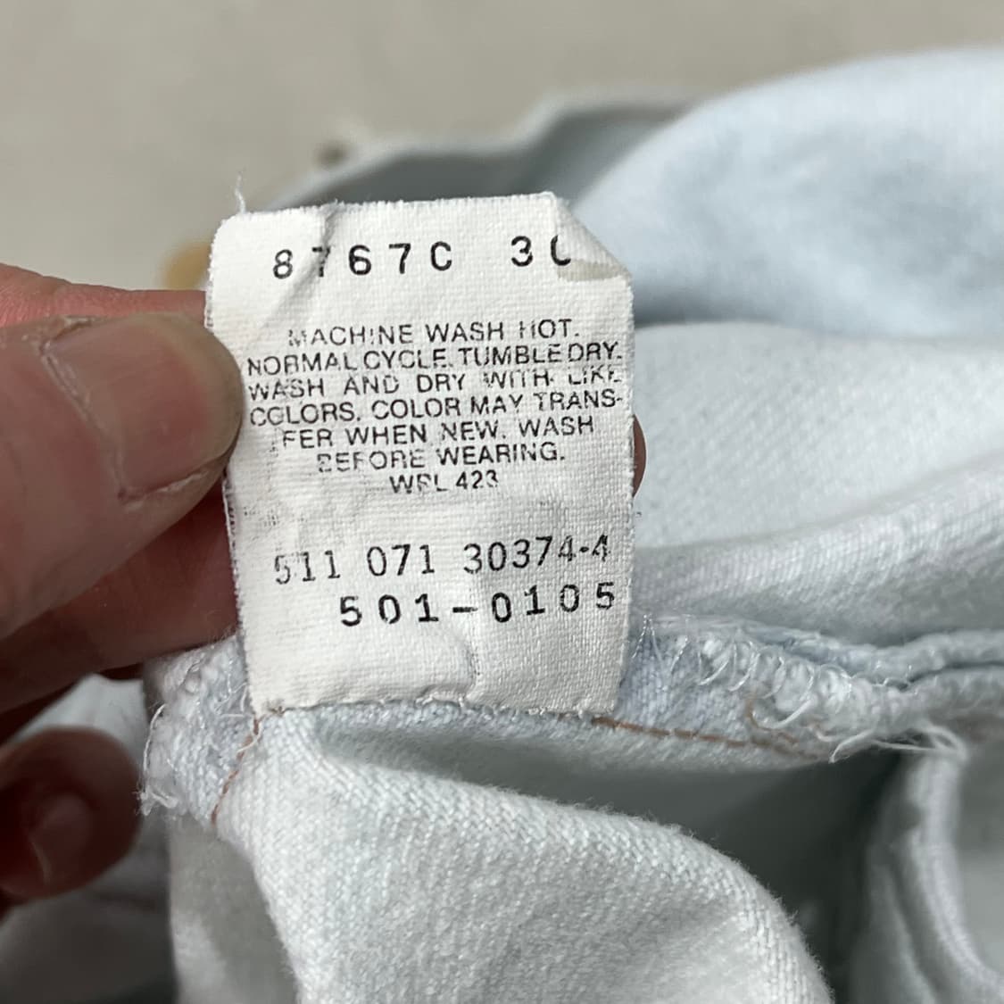 usa 리바이스 501 데님팬츠 s09048 상품이미지8