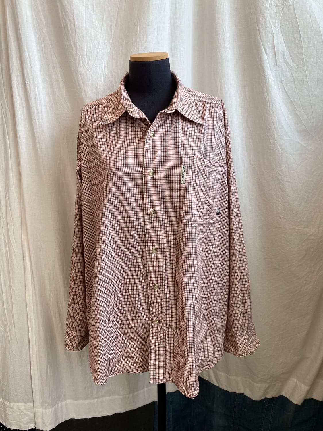 COLUMBIA 체크 셔츠(MEN M) 상품이미지9