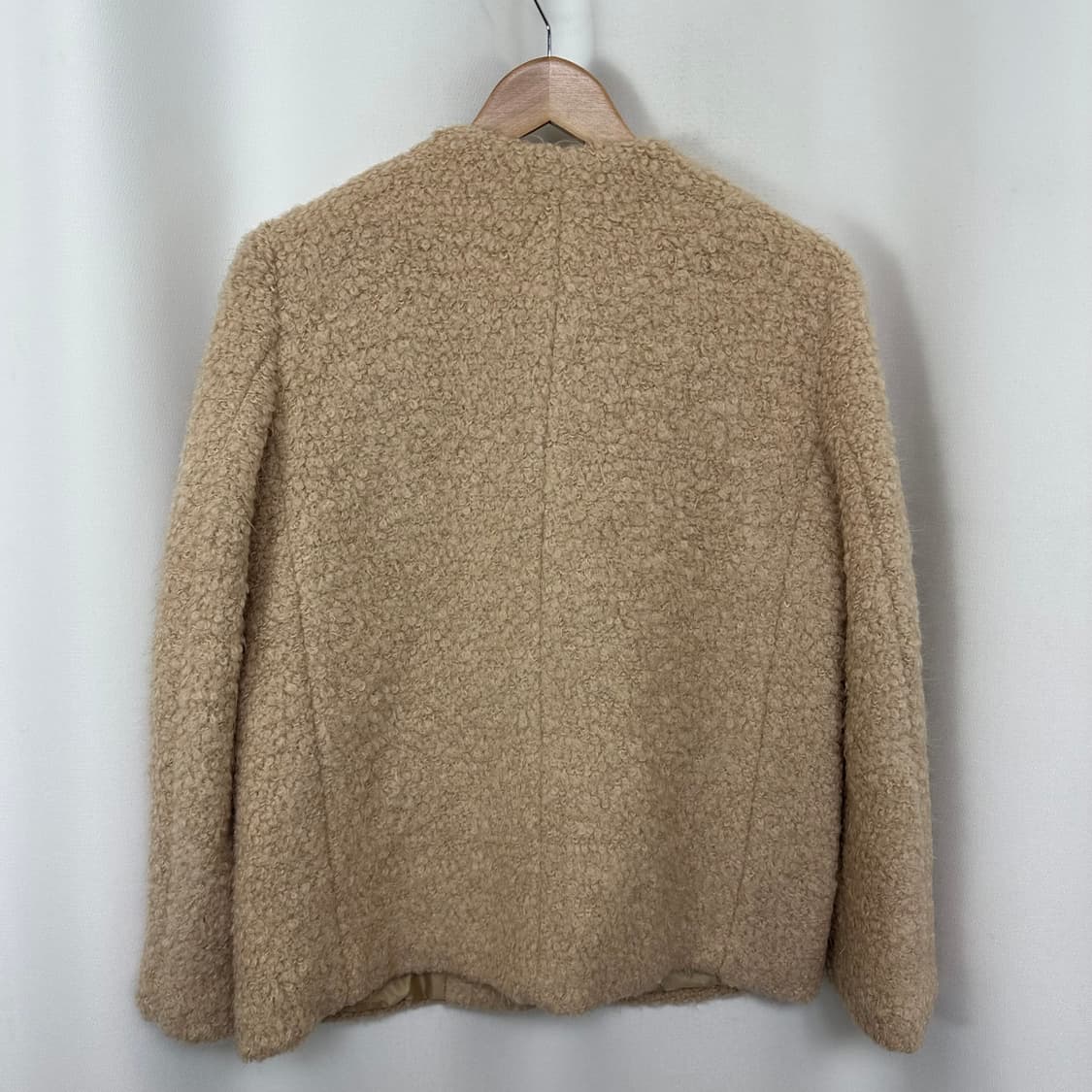 미쏘 여자 울 양모 금장버튼 자켓 S (44-55추천) 상품이미지5