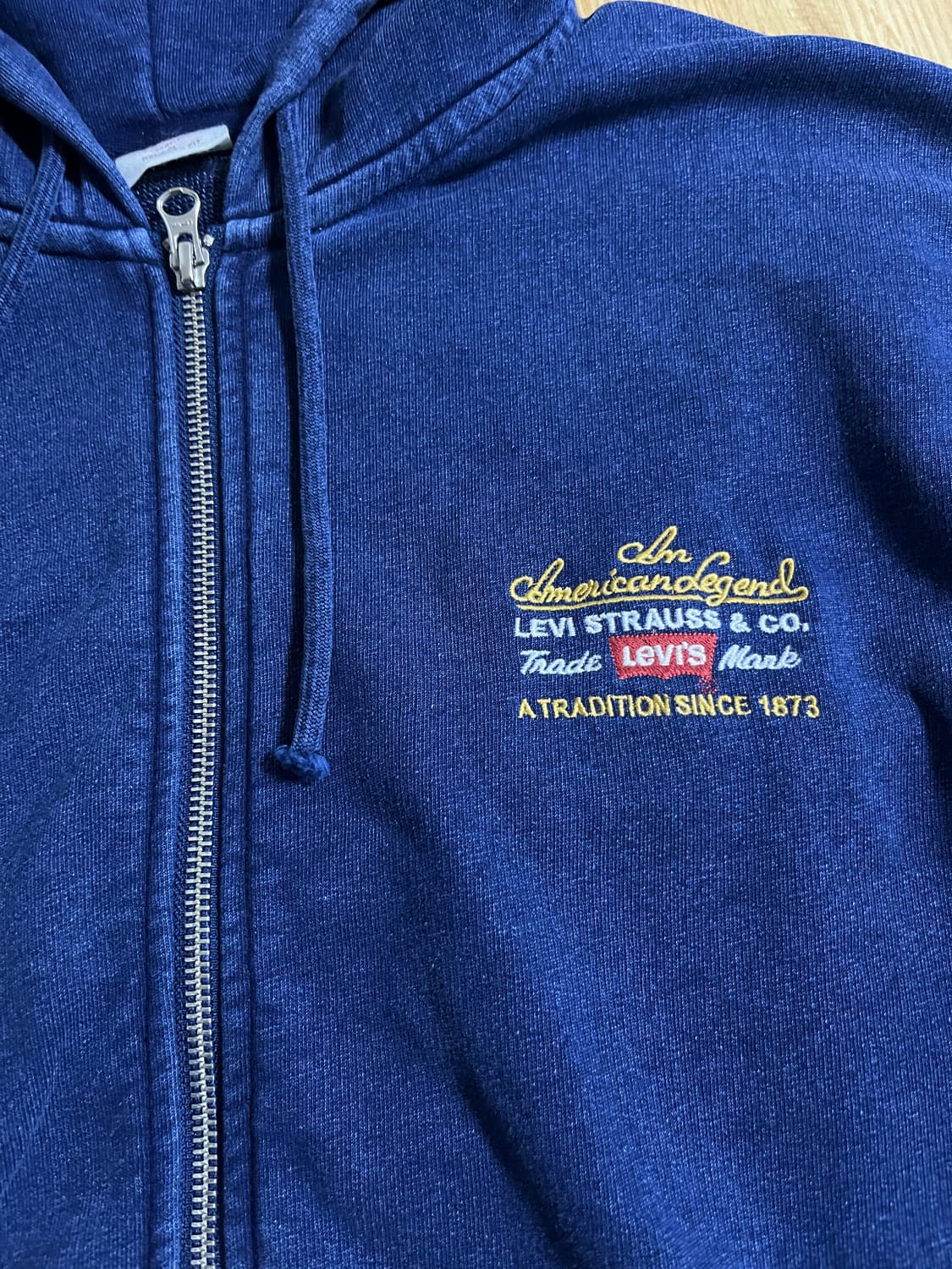 리바이스 웨스턴 후드집업 인디고 컬러 상품이미지3