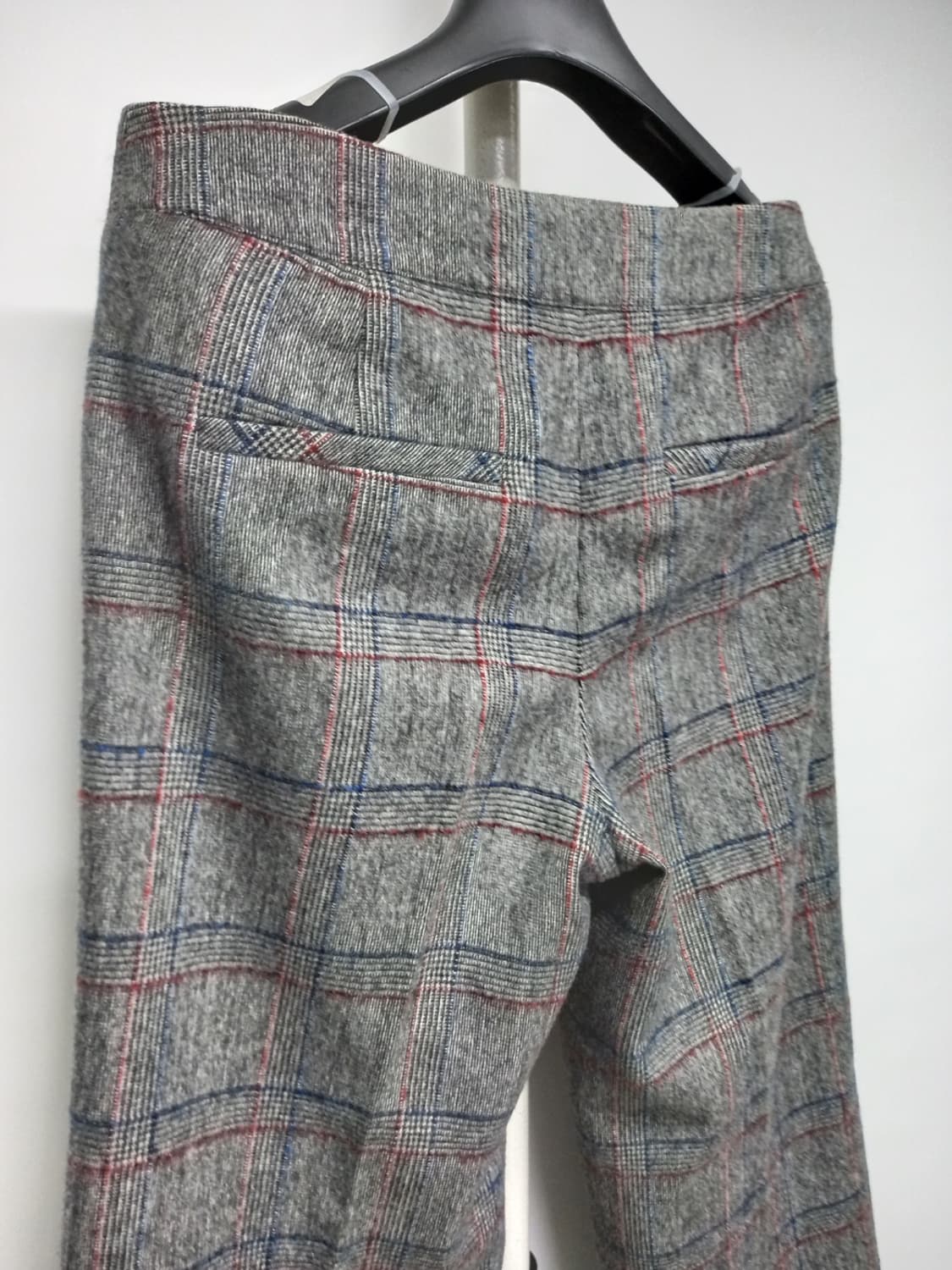 미샤 추동 양모 그레이 일자핏 팬츠 55 상품이미지5