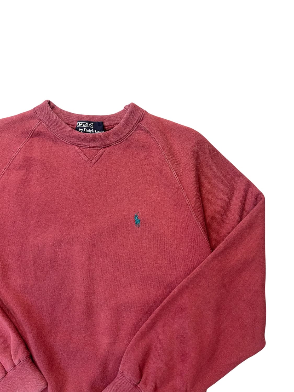 폴로 버건디 맨투맨 상품이미지2