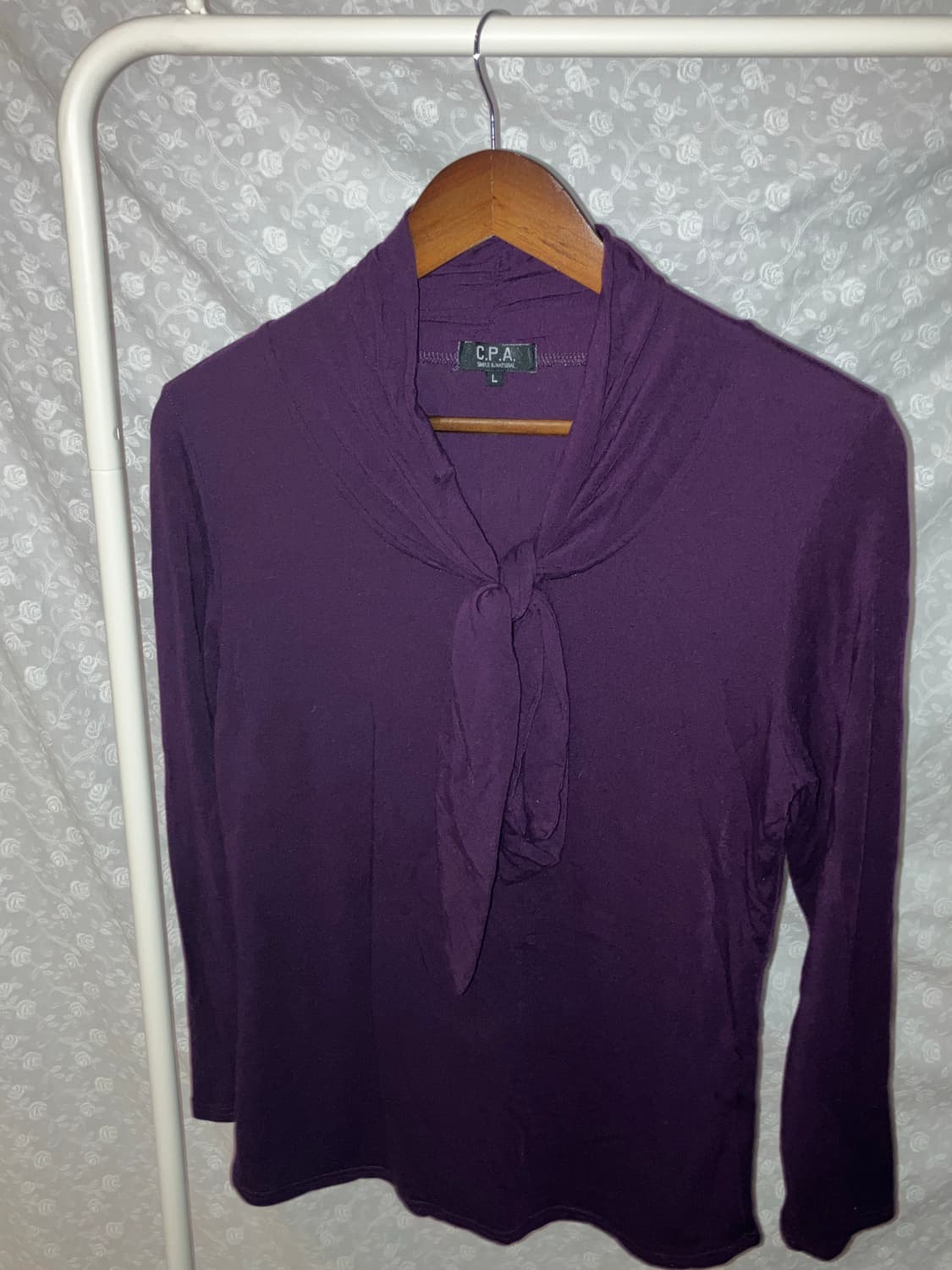 💌 Purple tie tee.  상품이미지1