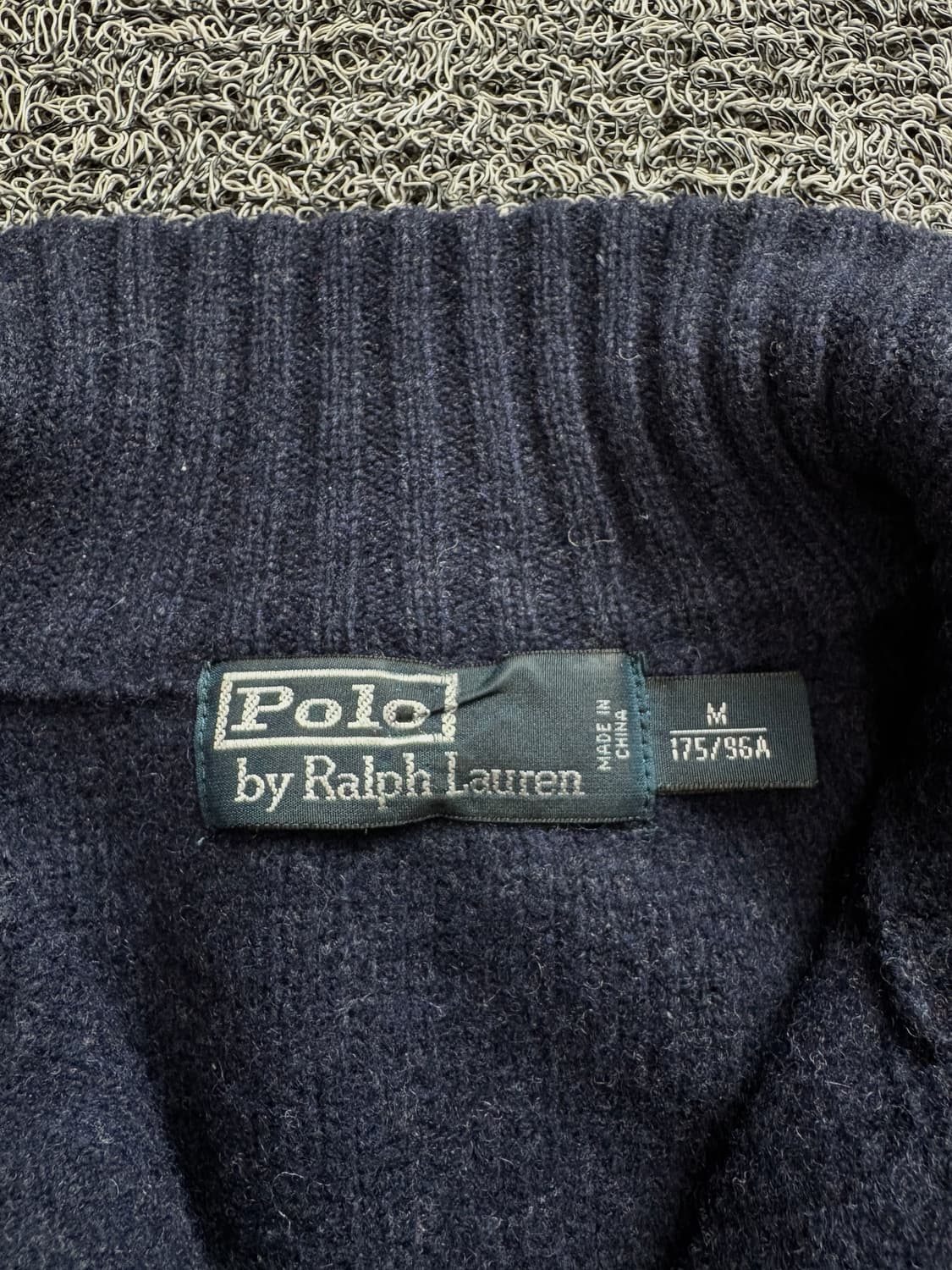 폴로 랄프로렌 아카이브 모크넥 버튼 니트 3281 상품이미지3