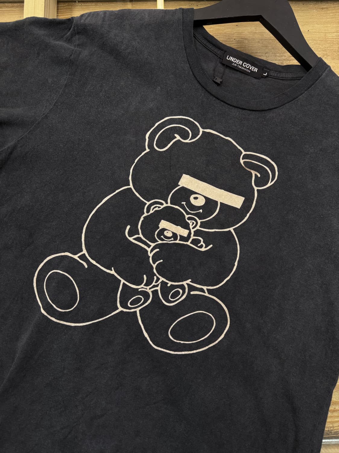 언더커버 베어 프린티드 티셔츠 상품이미지4
