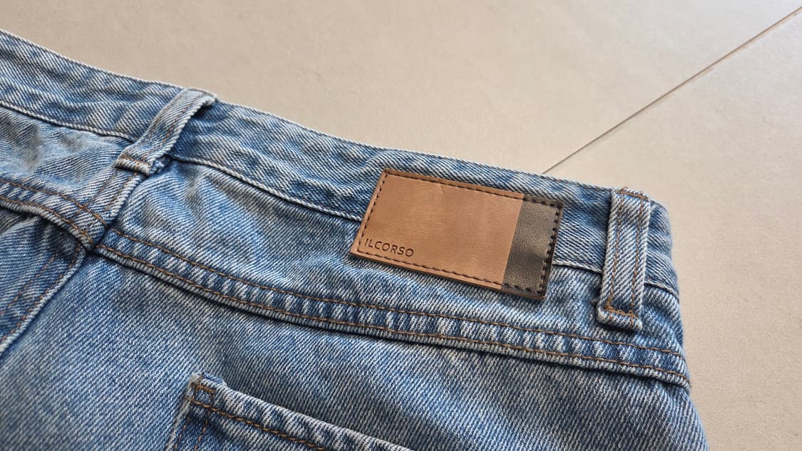 일꼬르소 원턱 와이드 데님 청바지  상품이미지7